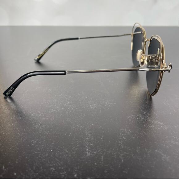 Jimmy Choo FRANNY/S J5G/IR Oval Gold Full Rim Sunglasses Women’s Sz 54-19-150 main image 4
